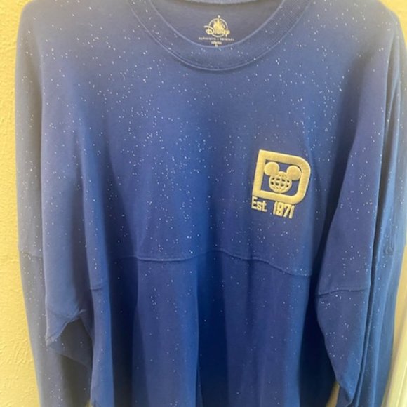NWOT Walt Disney World Mickey Sorcerer Wish Blue 2020 Spirit Jersey Large LG - Picture 2 of 7
